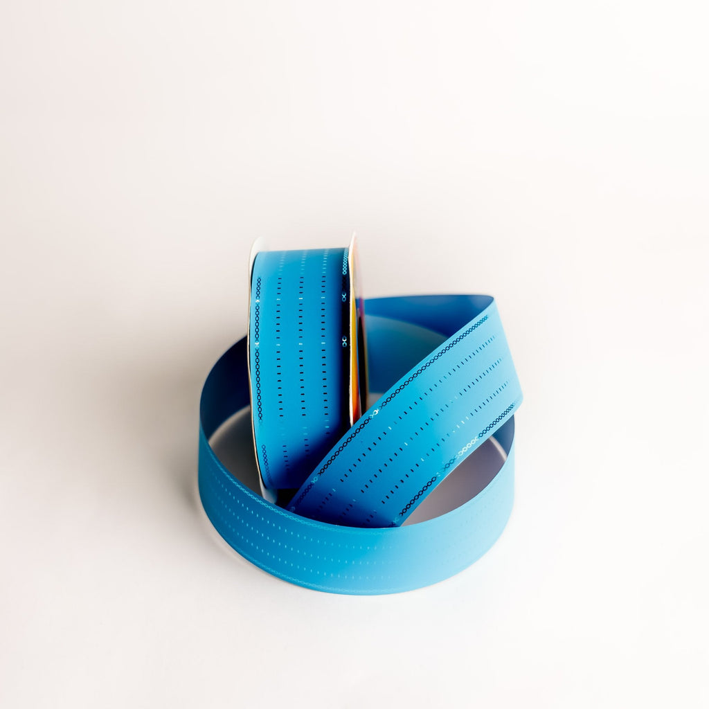 TURQUOISE STRIPES RIBBON