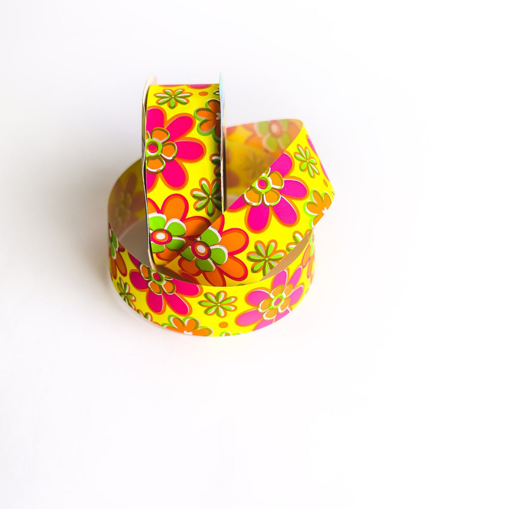 YELLOW DAISIES RIBBON