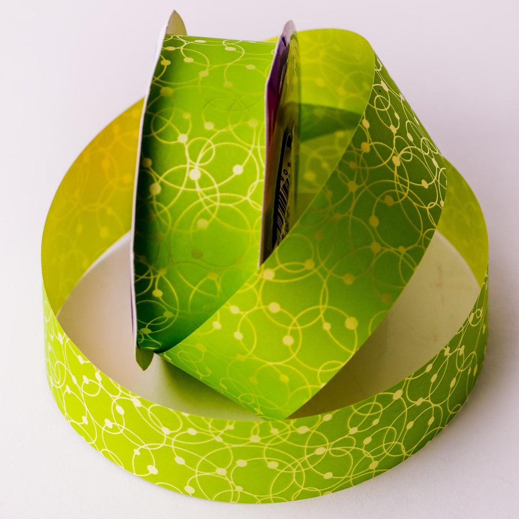 APPLE GREEN BUBBLE RIBBON