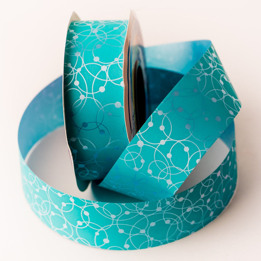 TURQUOISE BUBBLE RIBBON