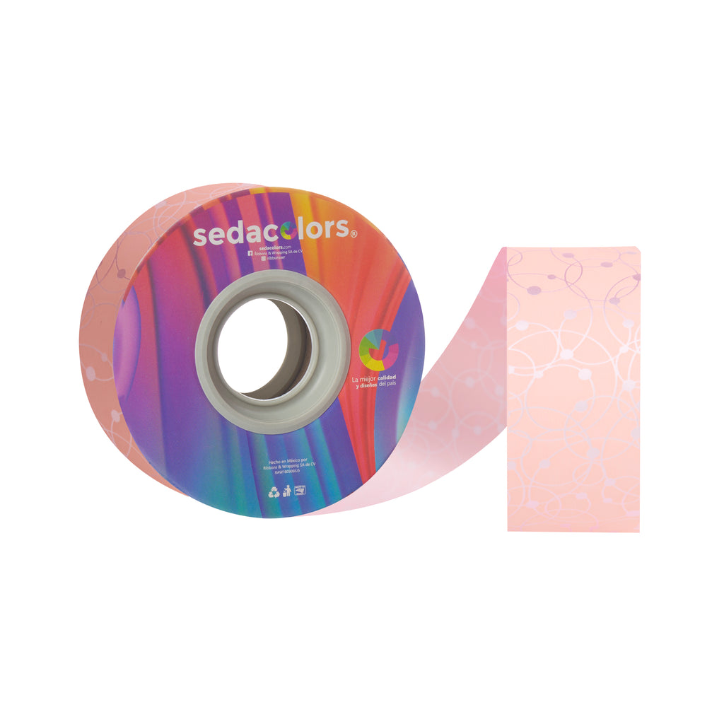 LIGHT PINK BUBBLE RIBBON