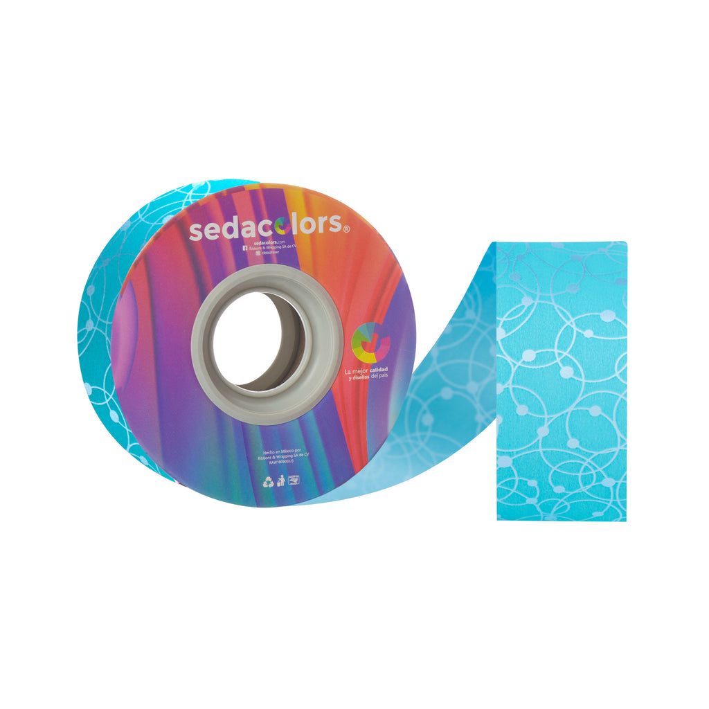 TURQUOISE BUBBLE RIBBON