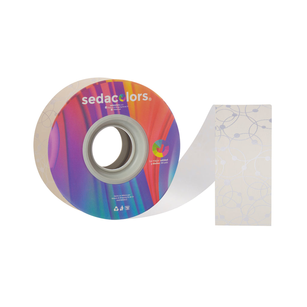 BEIGE BUBBLE RIBBON