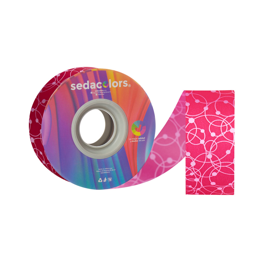FUCHSIA BUBBLE RIBBON