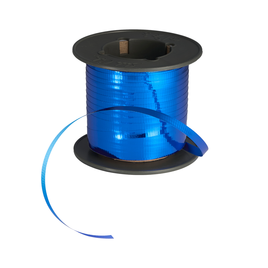 ROYAL BLUE METALLIC CURLING