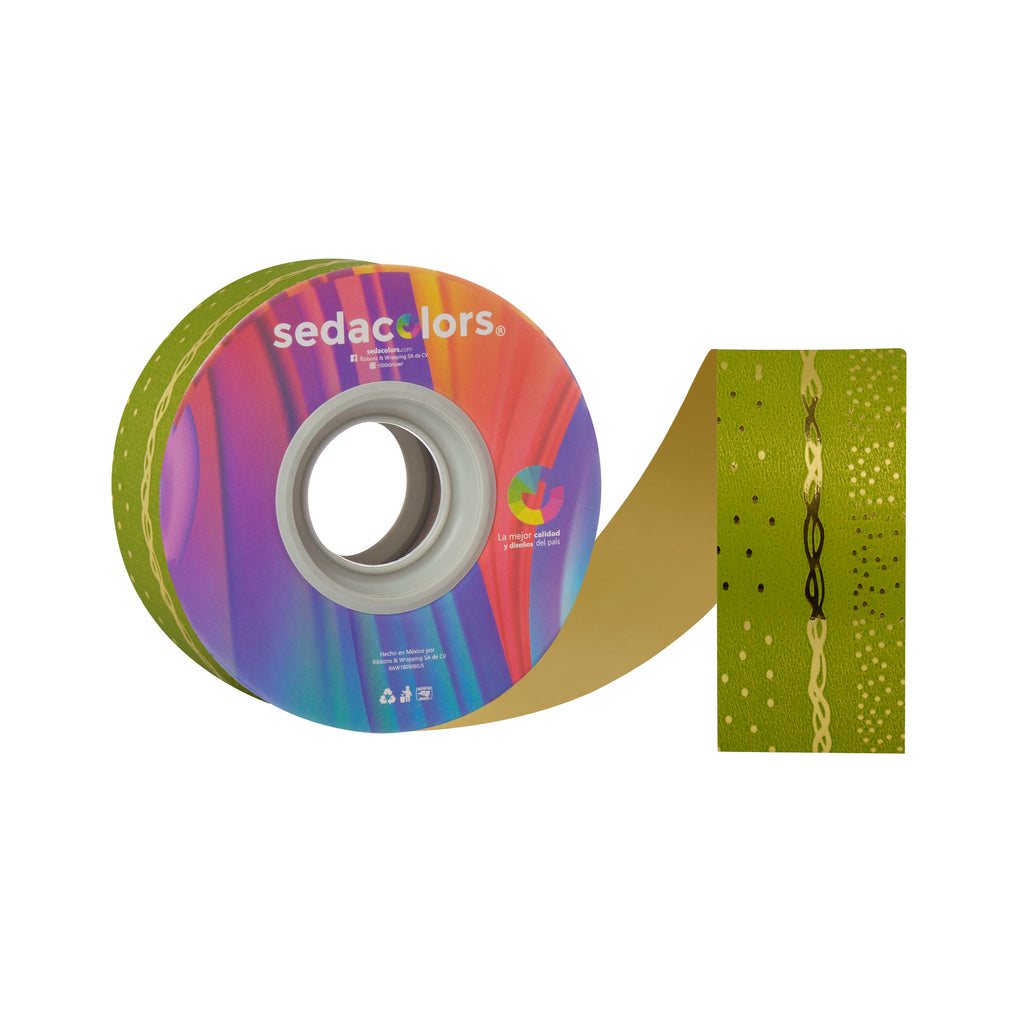 APPLE GREEN DELUXE RIBBON