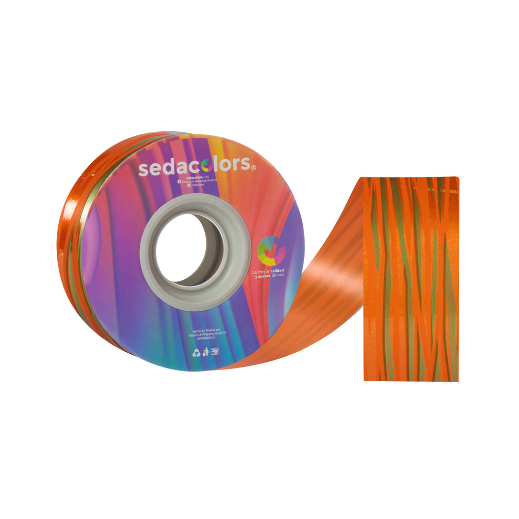 FLUORESCENT ORANGE FILLING RIBBON