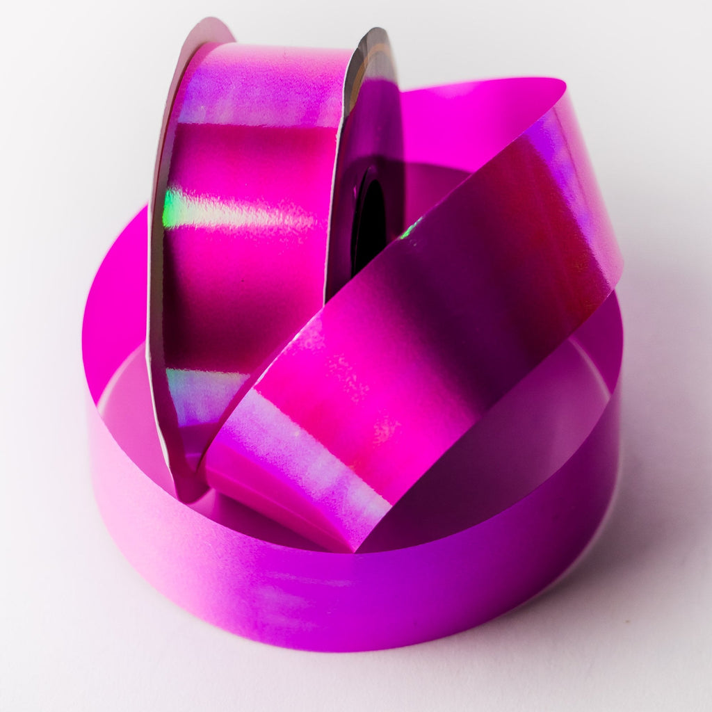 FUCSHIA PEARLESCENT RIBBON