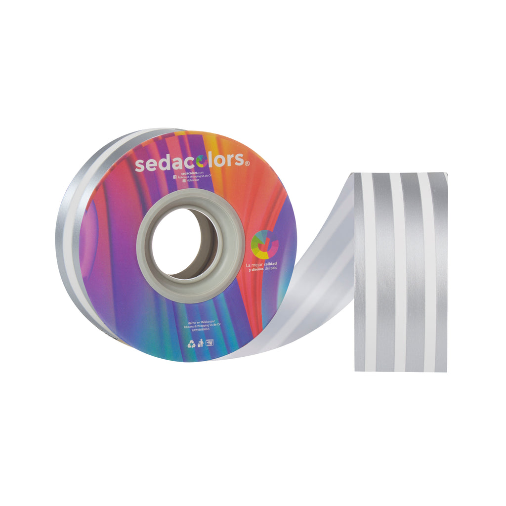 SILVER GIFT RIBBON