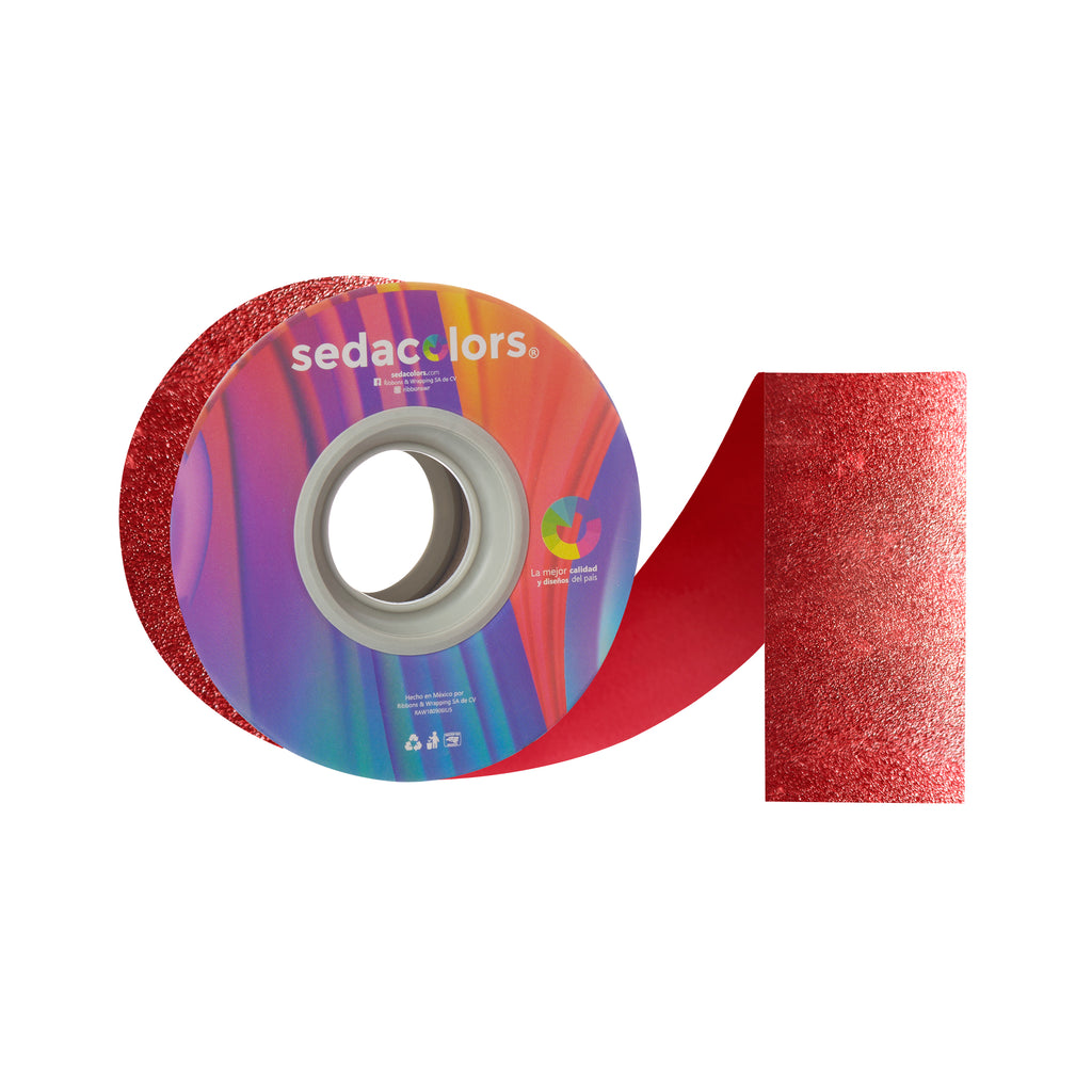 Embossed Metallic HG-01 Red
