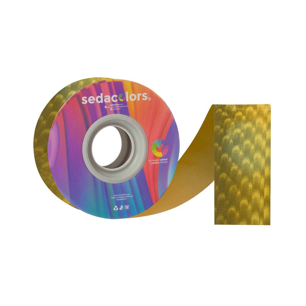 Embossed Metallic HG-02 Gold