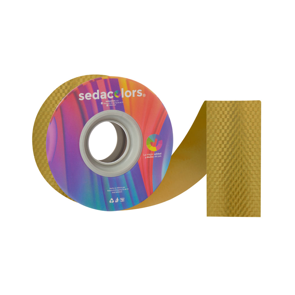 Embossed Metallic HG-04 Gold