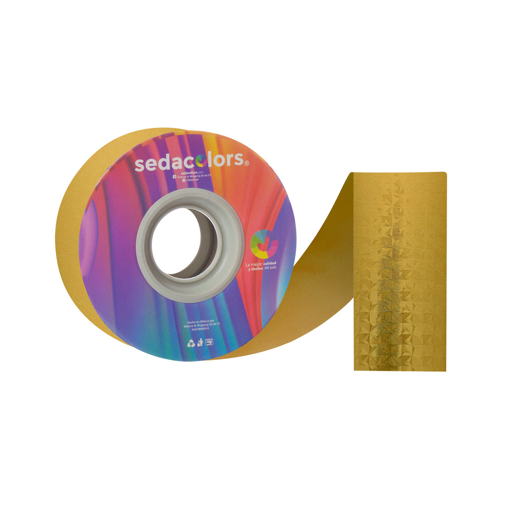 Embossed Metallic HG-05 Gold