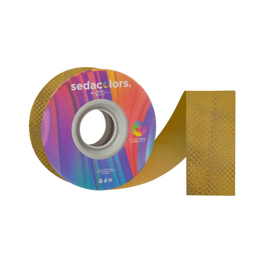 Embossed Metallic HG-07 Gold