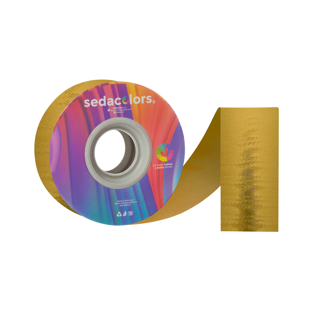 Embossed Metallic HG-08 Gold