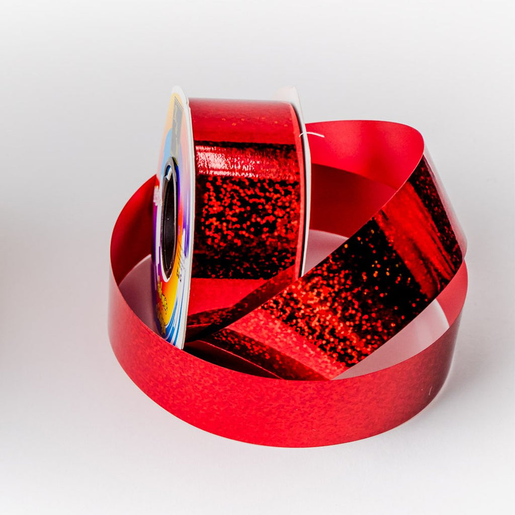 RED HOLOGRAM RIBBON