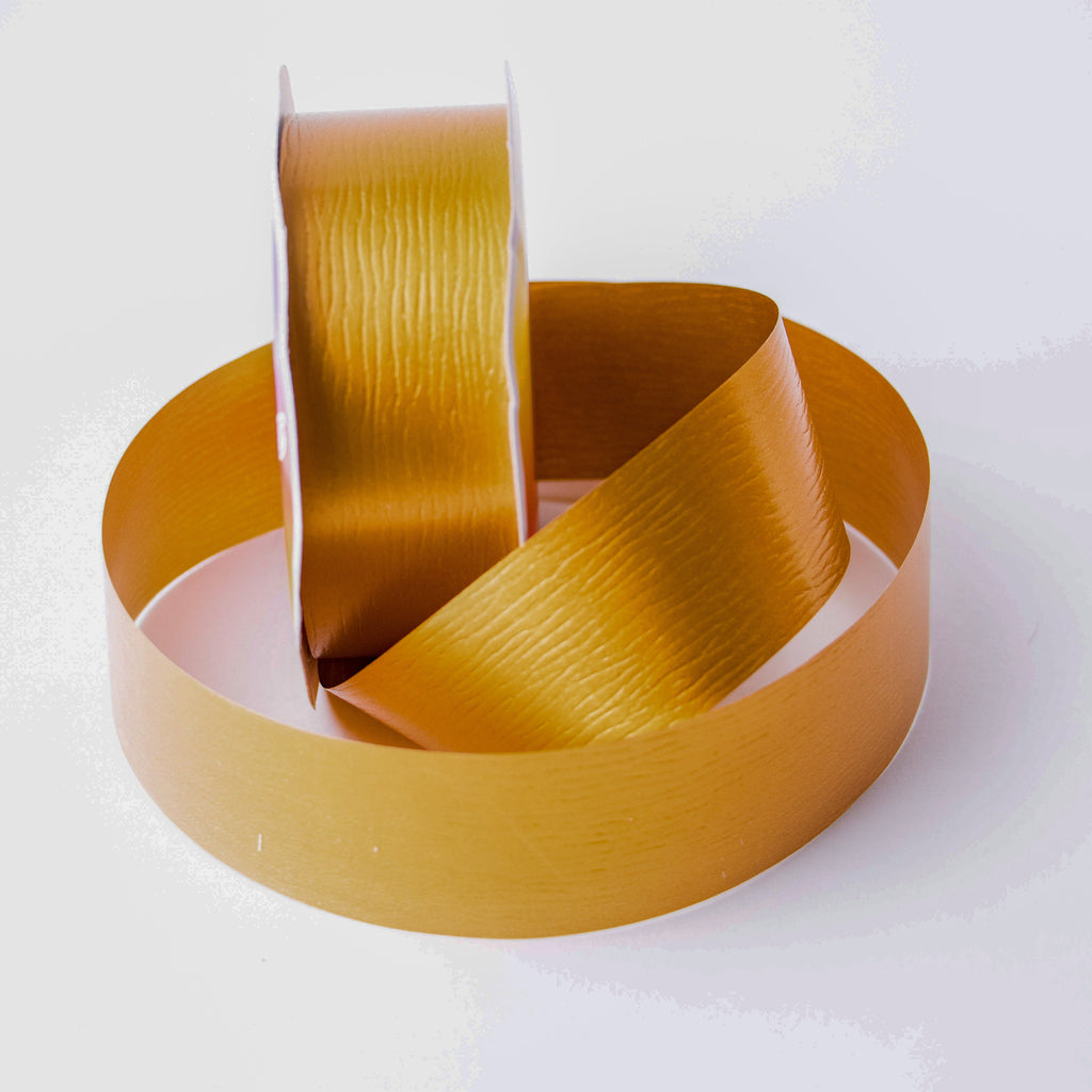 SYNTHETIC PAPER GOLD RIBBON