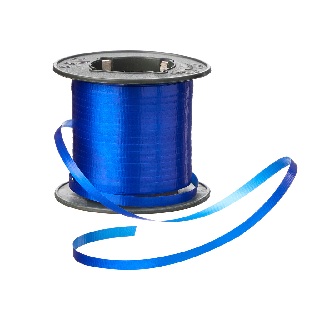ROYAL BLUE PLAIN CURLING