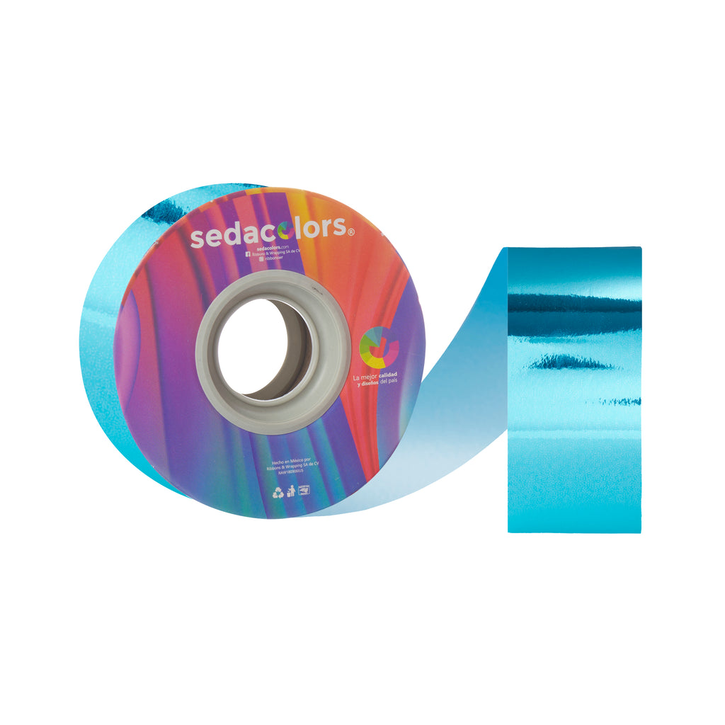 METALLIC TURQUOISE RIBBON