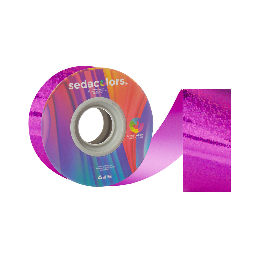 FUCHSIA HOLOGRAM RIBBON