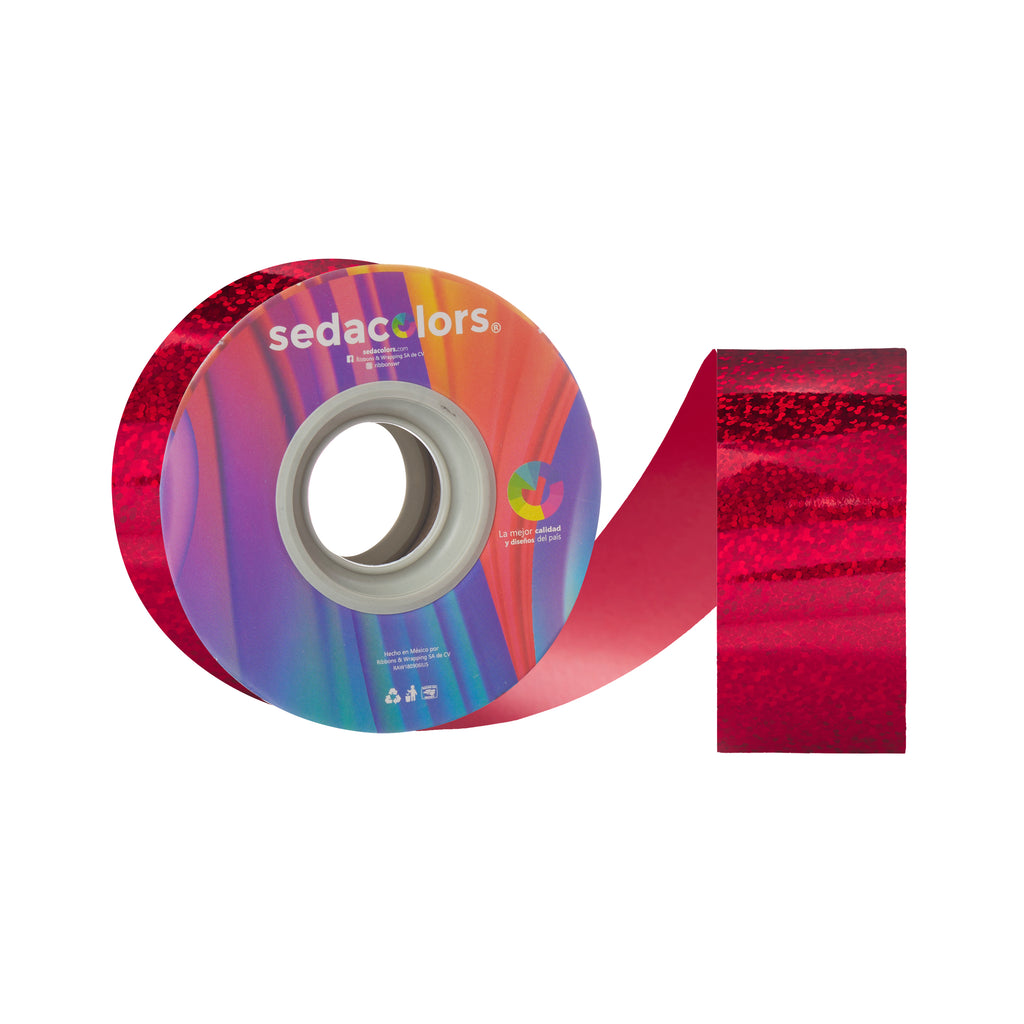 RED HOLOGRAM RIBBON