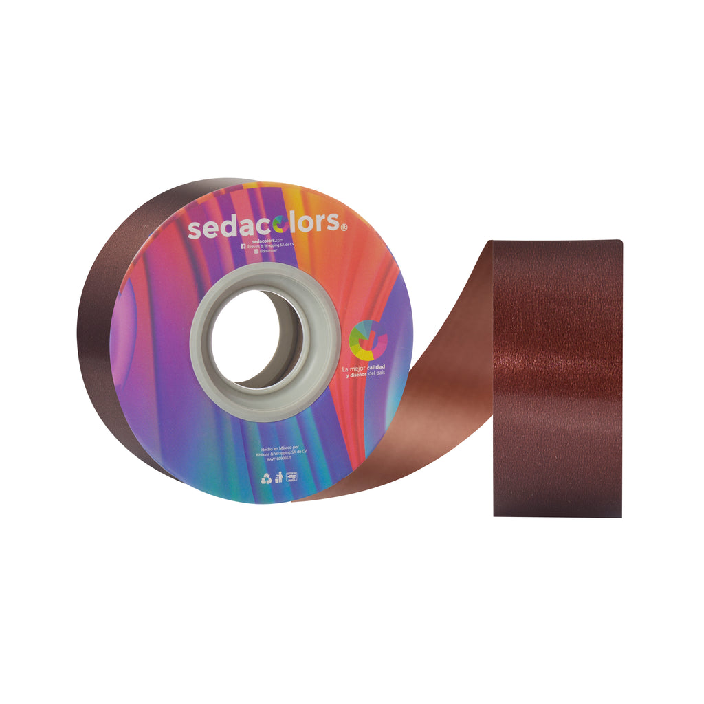 BROWN PLAIN RIBBON