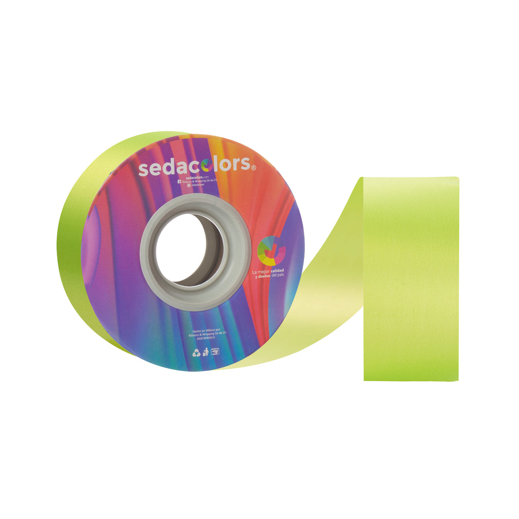 APPLE GREEN PLAIN RIBBON