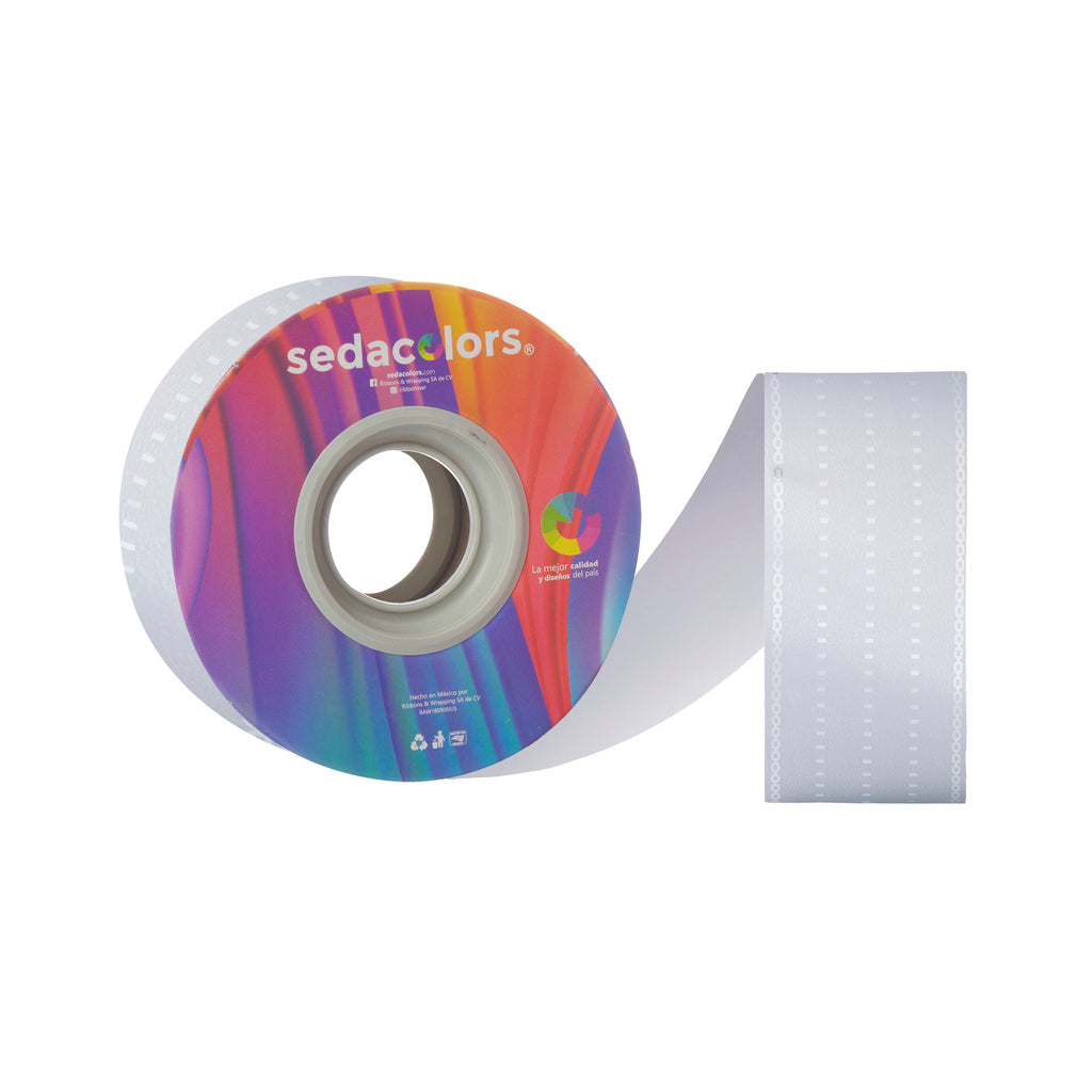 SILVER STRIPES RIBBON