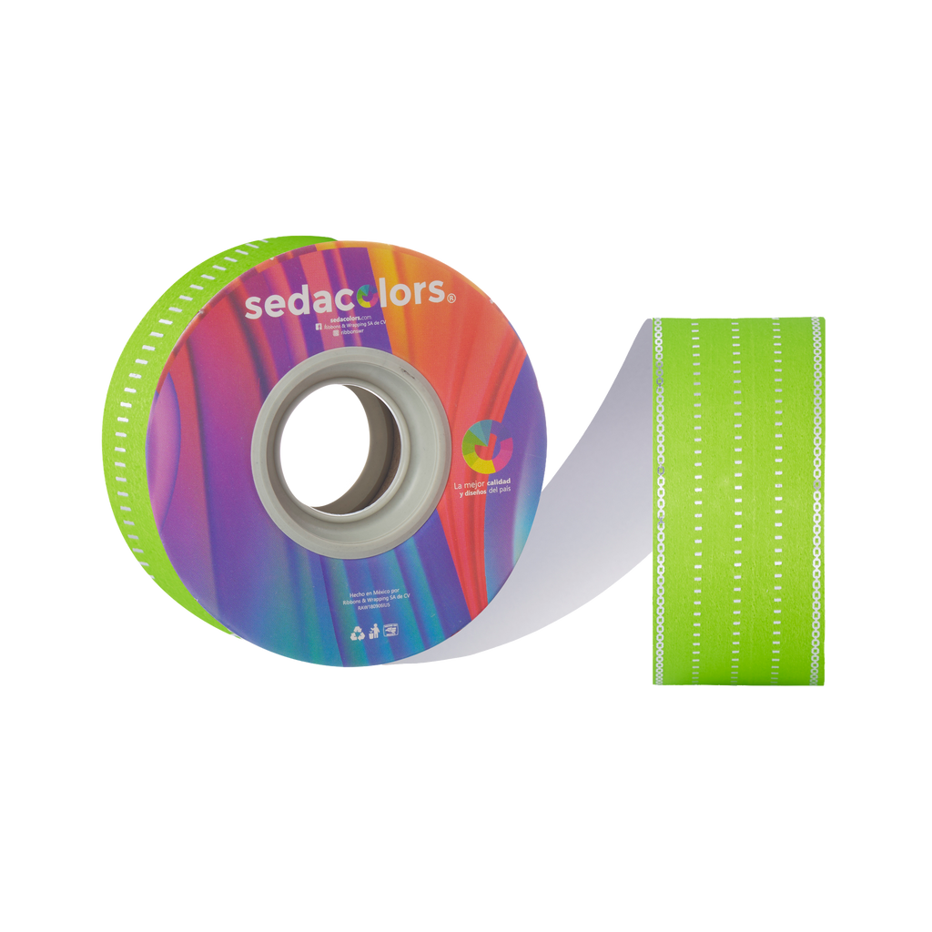 APPLE GREEN STRIPES RIBBON