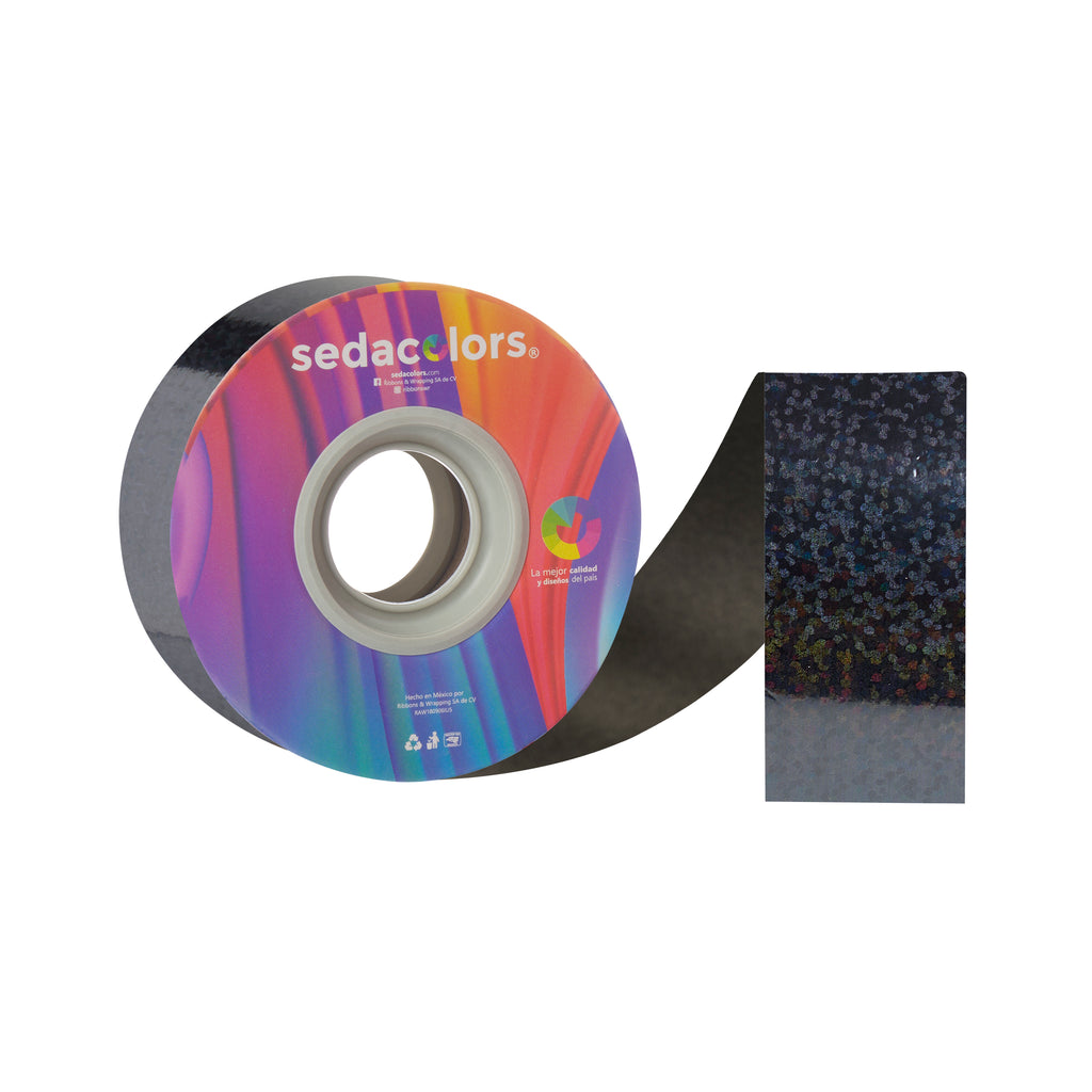 BLACK HOLOGRAM RIBBON