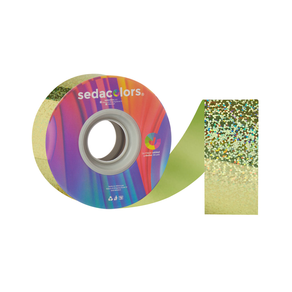APPLE GREEN HOLOGRAM RIBBON