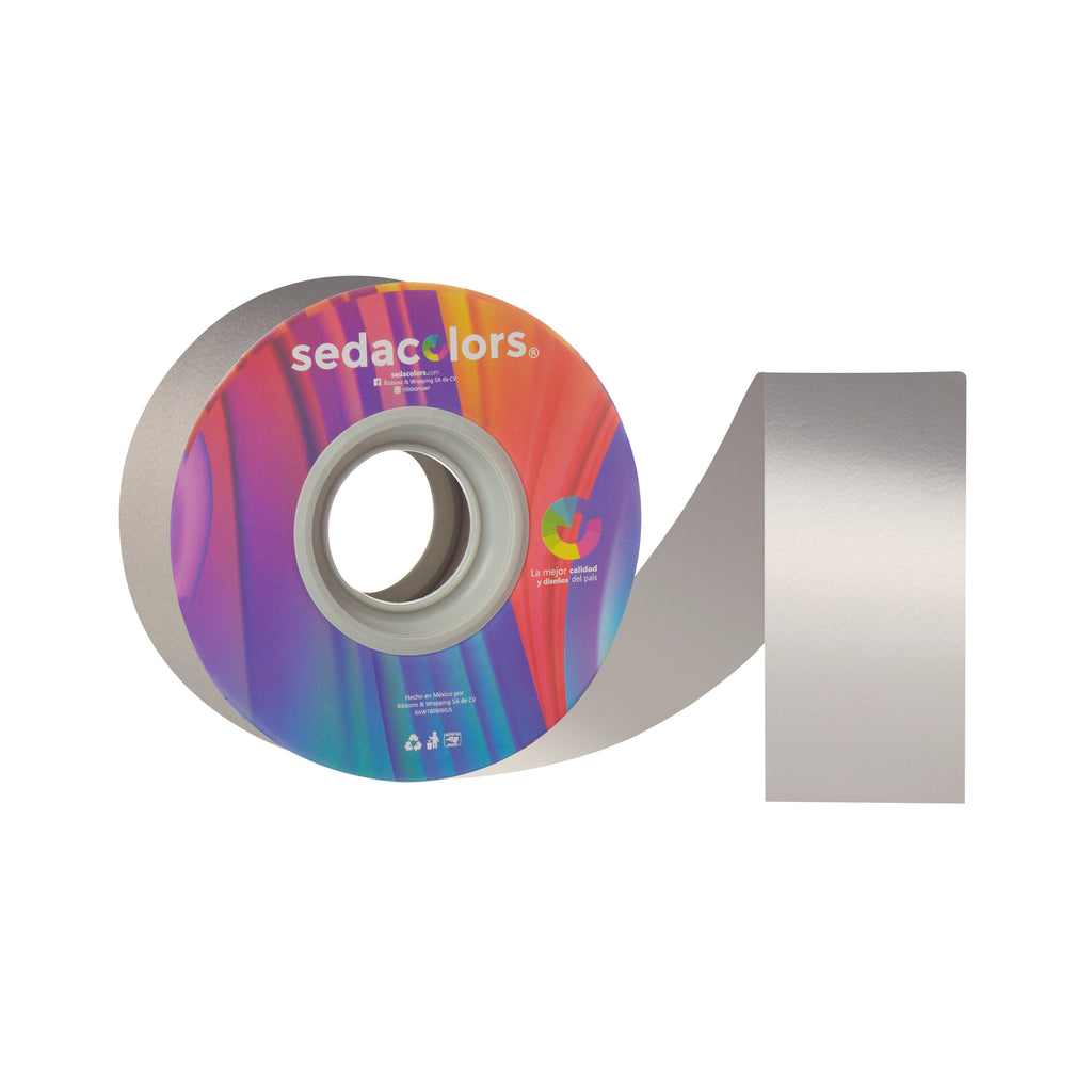 SILVER PLAIN RIBBON