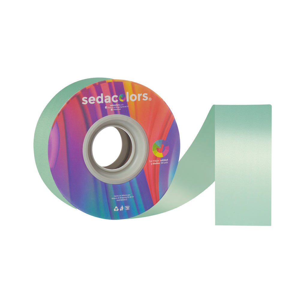 AGUA GREEN PLAIN RIBBON
