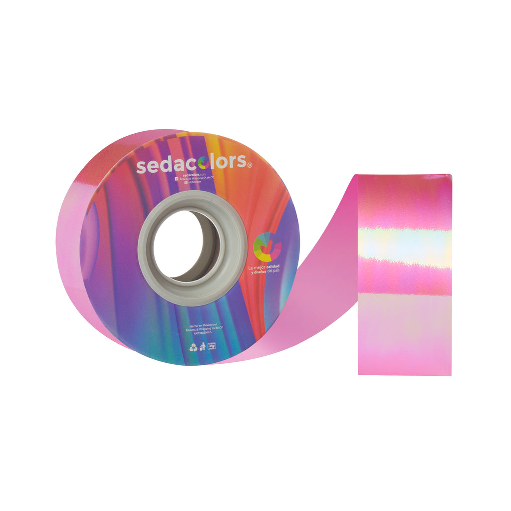 LIGHT PINK PEARLESCENT RIBBON