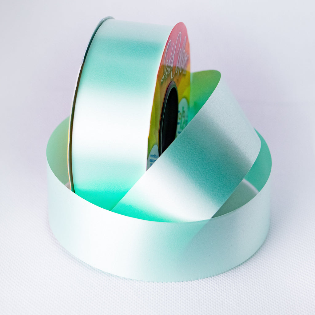 AGUA GREEN PLAIN RIBBON