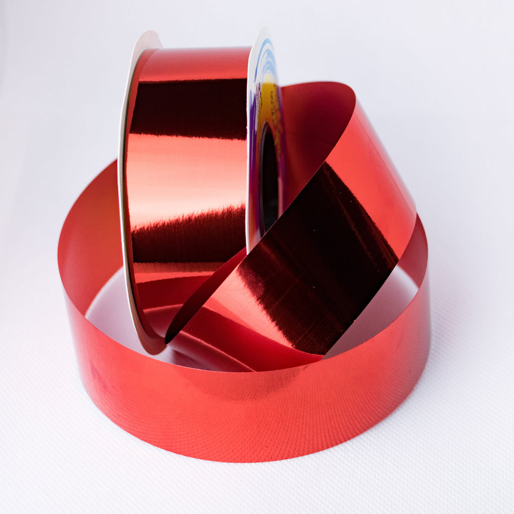 METALLIC RED RIBBON