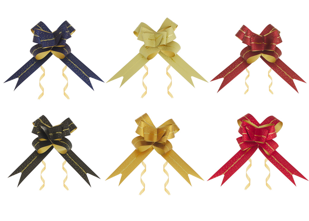 ASSORTED "DELUXE" BUTTERFLY PULL BOW