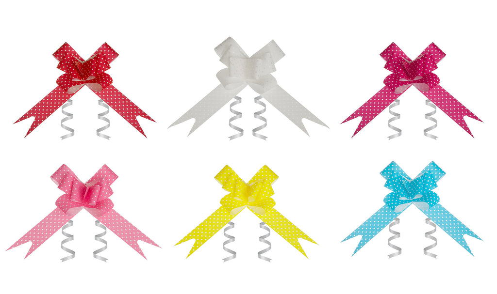 ASSORTED "ELEGANCE" BUTTERFLY PULL BOW