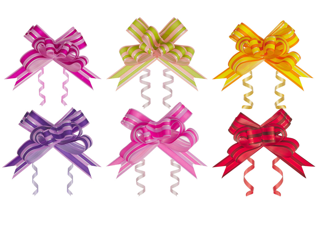 ASSORTED "PONZALI" BUTTERFLY PULL BOW