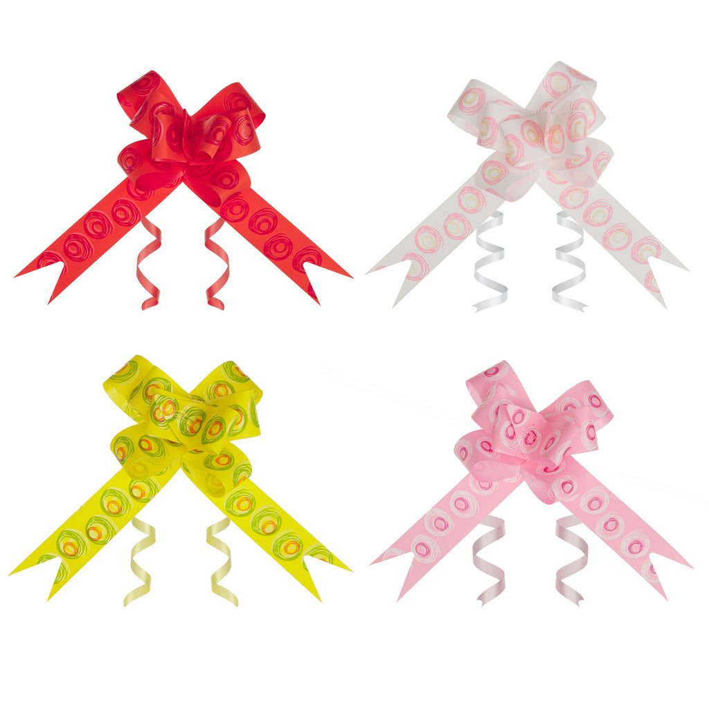 ASSORTED "SPIN" BUTTERFLY PULL BOW