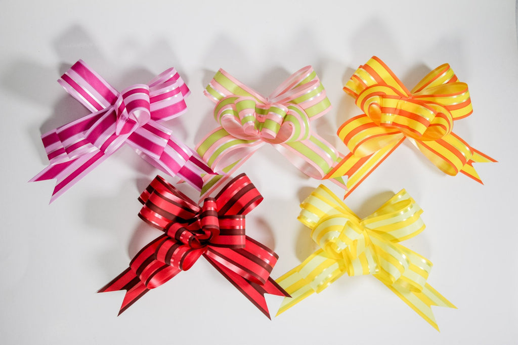ASSORTED "PONZALI" BUTTERFLY PULL BOW