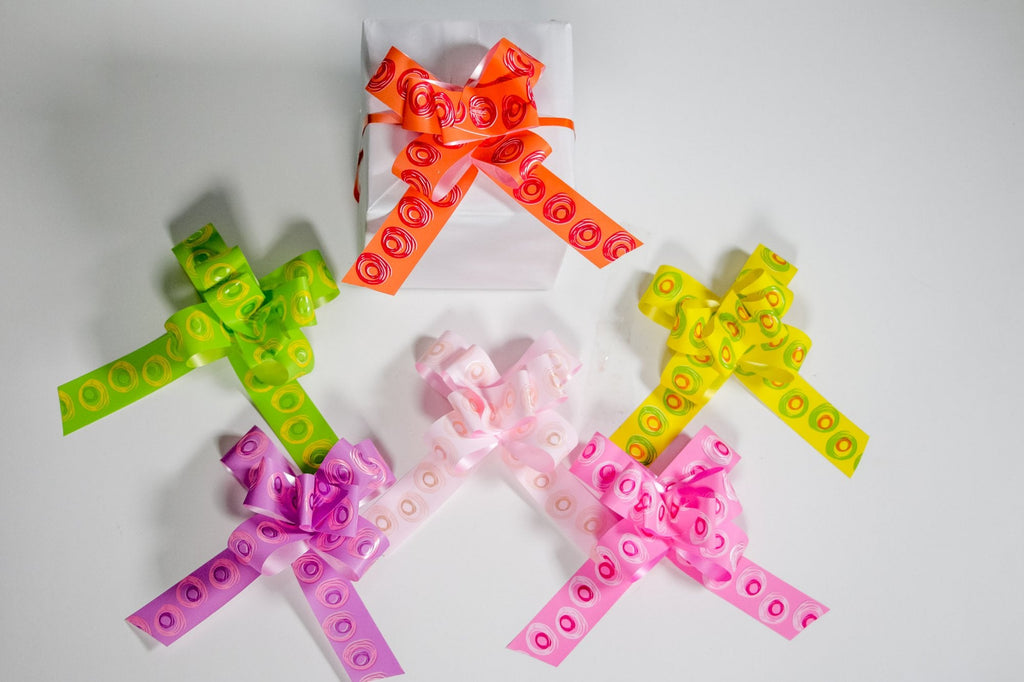 ASSORTED "SPIN" BUTTERFLY PULL BOW