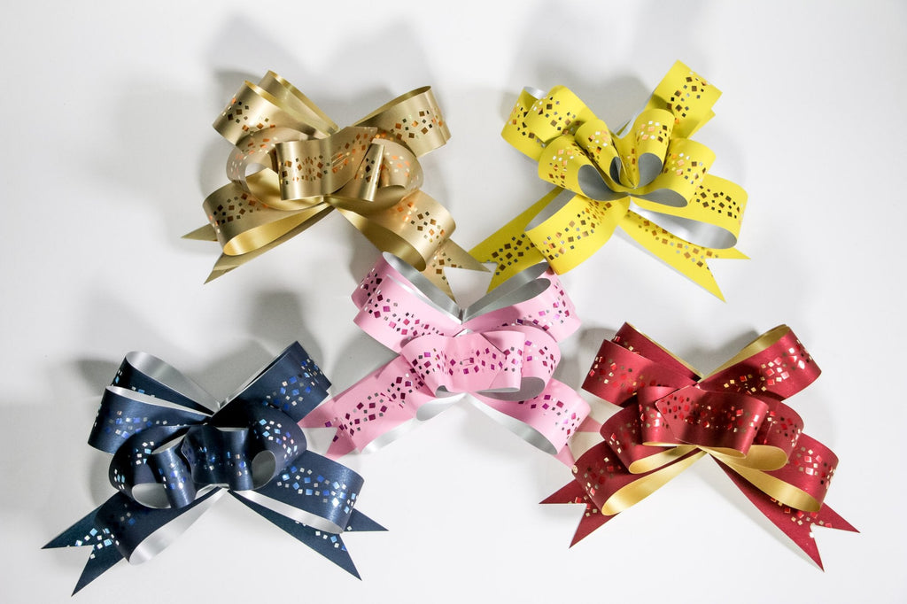 ASSORTED "VEGAS" BUTTERFLY PULL BOW