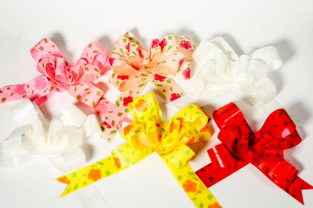ASSORTED "HAWAII" BUTTERFLY PULL BOW