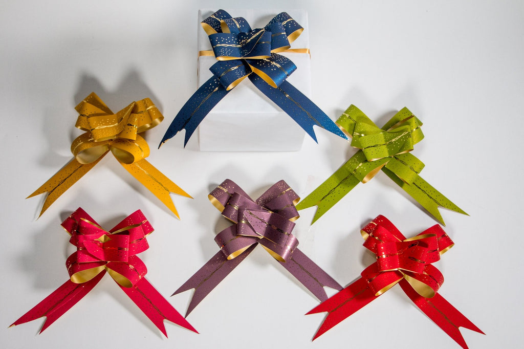 ASSORTED "DELUXE" BUTTERFLY PULL BOW