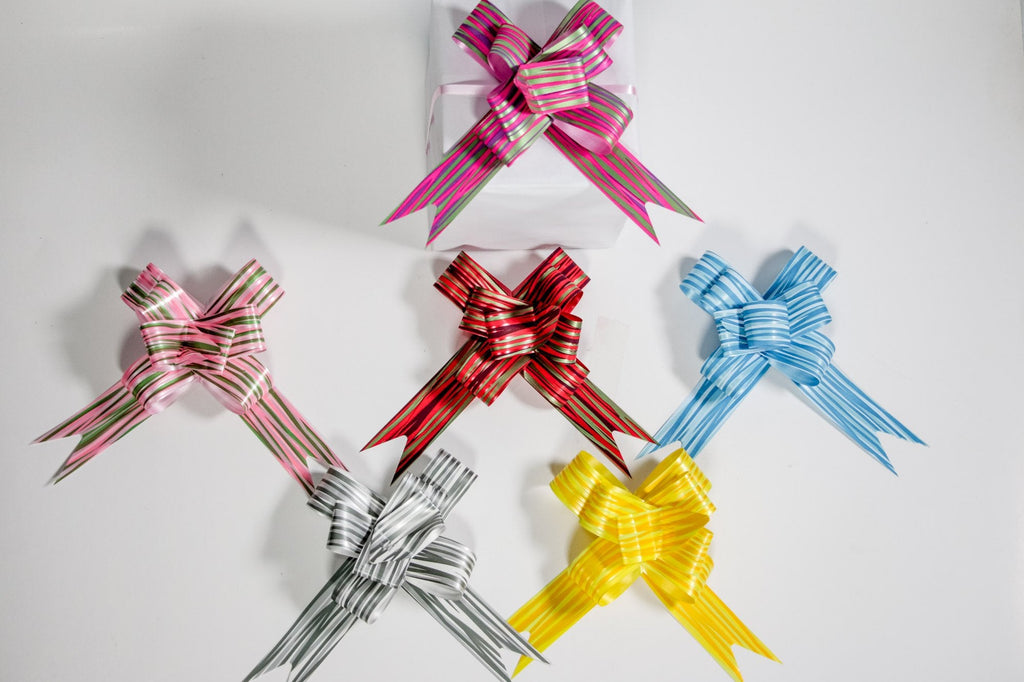 ASSORTED "FILLING" BUTTERFLY PULL BOW
