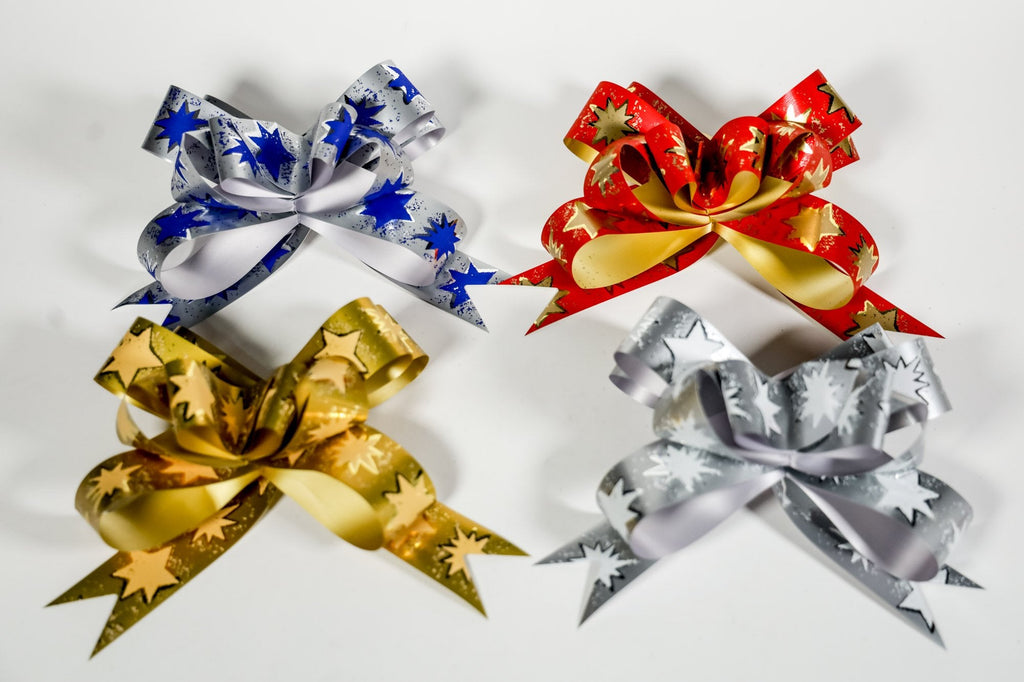 ASSORTED "MYRRH" BUTTERFLY PULL BOW
