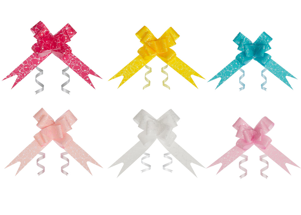 ASSORETD "BUBBLE" BUTTERFLY PULL BOW