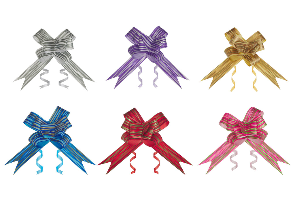ASSORTED "FILLING" BUTTERFLY PULL BOW