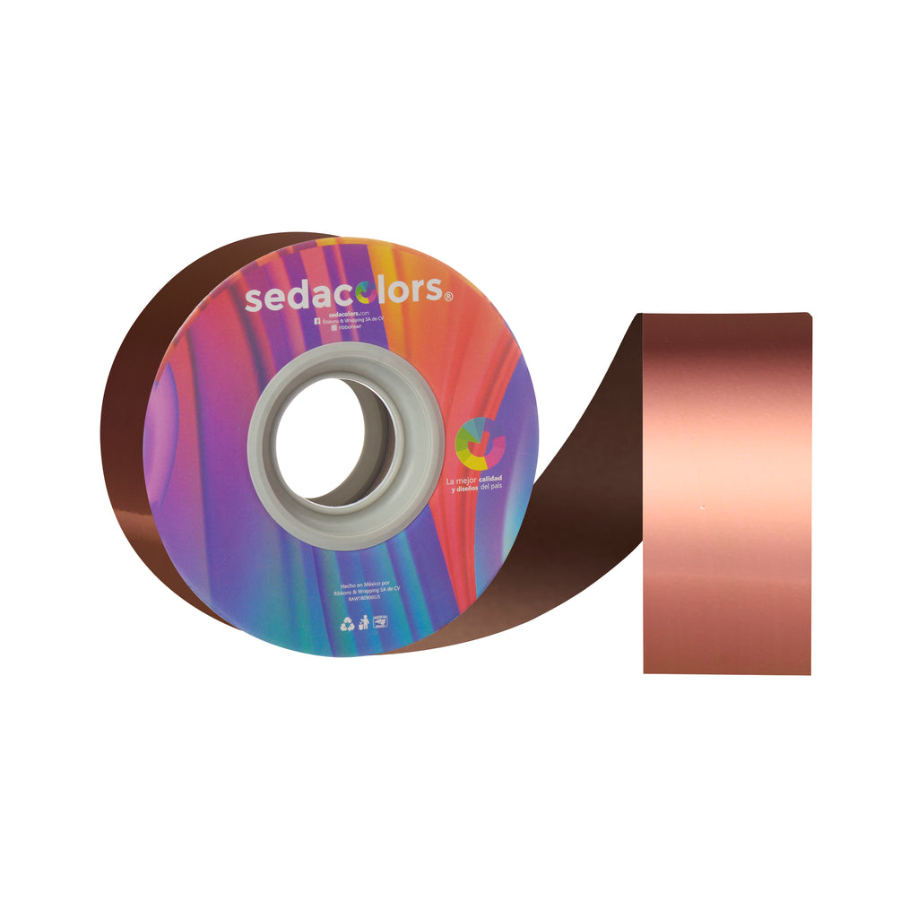 METALLIC BROWN RIBBON